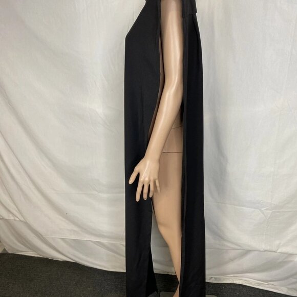 Florian Wowretzko Unisex Long Open-Side Shirt Dress – Black – Size M - Picture 7 of 11